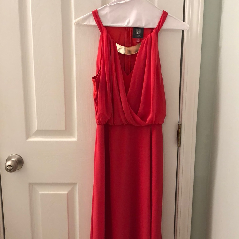 Vince Camino Pink Maxi Dress